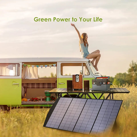 Anker everfrost powered cooler 50 + 200W solar panel for charging