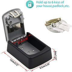 4 Digit Keys Storage Lock Box - Kurnia.net