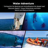Sublue Vapor Pump-Jet Underwater Scooter 3 Gear Speed 60 Minutes 10km/h 21kgf for Free Diving Scuba Diving Snorkeling Recreational Toys for Yachts and Boats