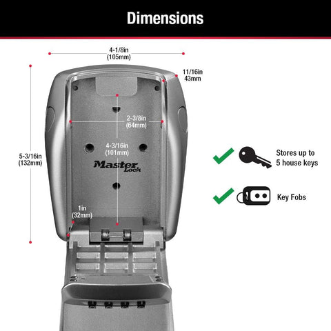 Master Lock Heavy duty Key Safe