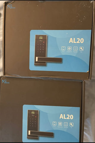 NGTeco AL20 Smart Fingerprint Bluetooth Touchscreen Door Lock