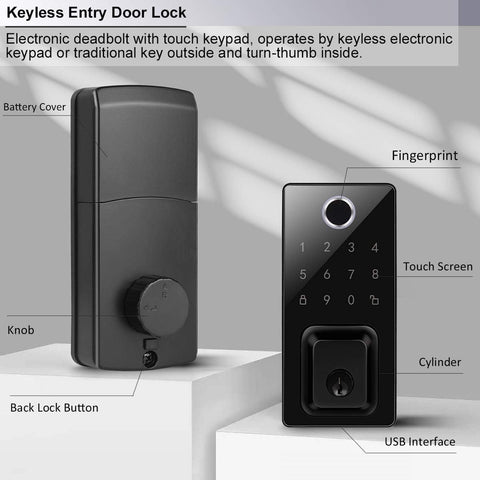 Smart Fingerprint Home DoorLock