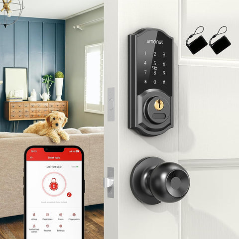 Smonet Keypad Smart door lock with App