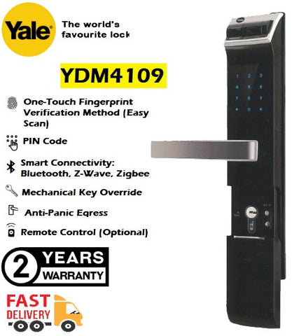 Yale Ydm 4109A smart home door lock