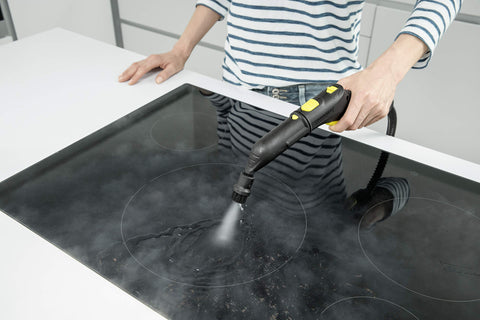 Karcher SC 5 EasyFix Iron Steam Cleaner (Includes Pressure Iron, Area Capacity per Tank Filling: 150 m², Heating Time: 3 min, Hot Water Switch, Can be Filled Permanently)