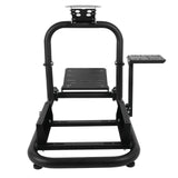 Dardoo Adjustable Steering Wheel Stand with Seat Frame Compatible with Logitech G25 G27 G29 G920 G923 Fanatec Thrustmaster T150 T300RS T500R Racing Gaming Simulator Cockpit for PS4 Xbox PC