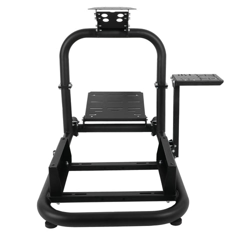 Dardoo Adjustable Steering Wheel Stand with Seat Frame Compatible with Logitech G25 G27 G29 G920 G923 Fanatec Thrustmaster T150 T300RS T500R Racing Gaming Simulator Cockpit for PS4 Xbox PC