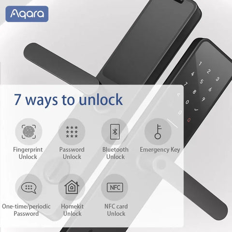 Aqara A100 pro smart door lock Zigbee bluetooth 5.0