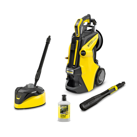 Kärcher pressure washer K 7 Premium Smart Control Flex Home, pressure: max. 180 bar, flow rate: 600 l/h, surface performance: 60 m²/h, 17.9 kg, Flex high pressure hose and flush handle, Multi Jet