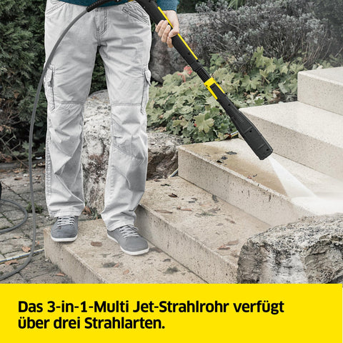 Kärcher pressure washer K 7 Premium Smart Control Flex Home, pressure: max. 180 bar, flow rate: 600 l/h, surface performance: 60 m²/h, 17.9 kg, Flex high pressure hose and flush handle, Multi Jet