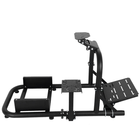 Dardoo Adjustable Steering Wheel Stand with Seat Frame Compatible with Logitech G25 G27 G29 G920 G923 Fanatec Thrustmaster T150 T300RS T500R Racing Gaming Simulator Cockpit for PS4 Xbox PC