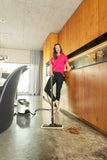Kärcher Steam cleaner SC 4 Deluxe Iron, steam pressure: 4.0 bar, heating time: 3 min., surface: approx. 130 m², reservoir: 0.5+ 1.3 l, incl. EasyFix floor cleaning kit, nozzles and steam iron