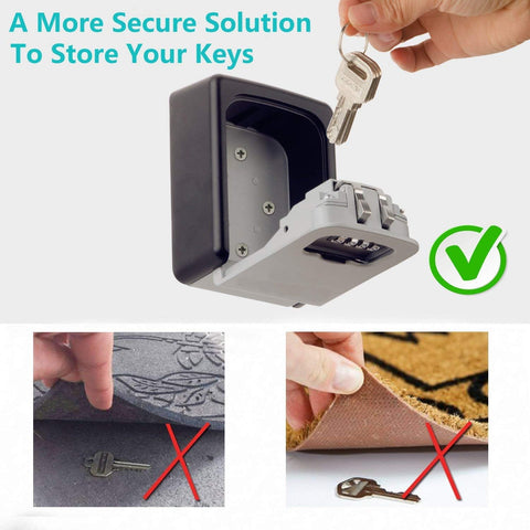 4 Digit Keys Storage Lock Box