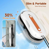 AlfaBot X7 Pro Window Cleaning Robot, Double-Sided Spray Technology, Intelligent Navigation, Automatic Glass Cleaning