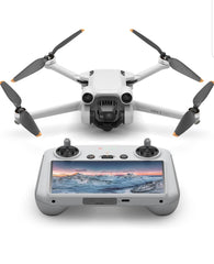DJI Mini 3 Pro (DJI RC), Lightweight Drone with 4K Video, 48MP Camera, 34 Mins Flight Time, Less than 249 g, Tri-Directional Obstacle Sensing, Return to Home + 1 flight intelligence battery