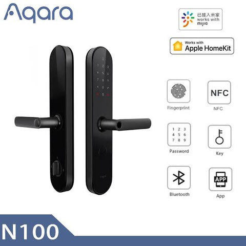 Aqara N100 Zigbee Edition fingerprint smart door lock