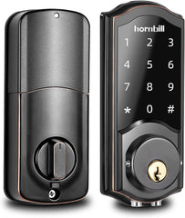 Hornbill Smart fingerprint Lock Front Door - Kurnia.net