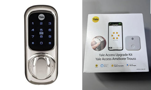 Yale keyless smart door lock  + yale Wi-Fi Gateway