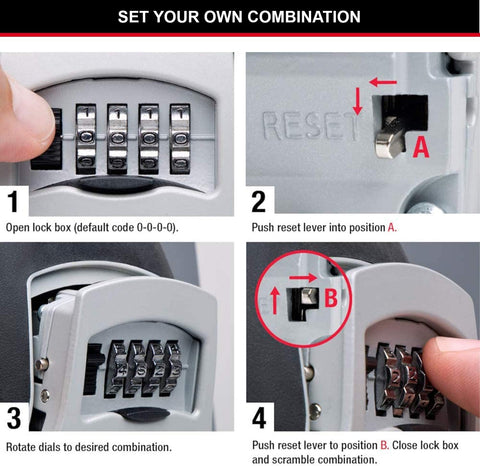 Master Lock Portable Key Safe