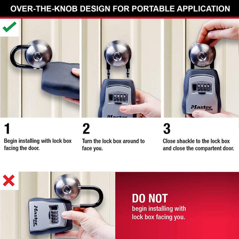 Master Lock Portable Key Safe