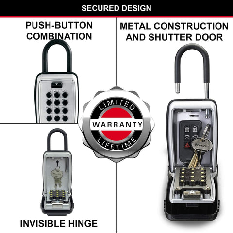 Master Lock Portable Key Safe [Reinforced Security]