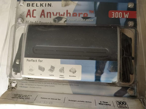 محول طاقة السيارة بيليكين, Belkin car power inverter 300 watt