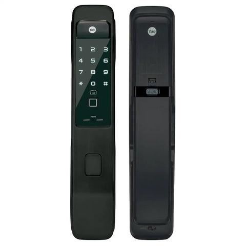 Yale YMI70A Push and Pull Smart Lock (Black)