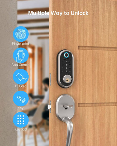 Smonet fingerprint Smart Lock Door Lock + wifi gateway