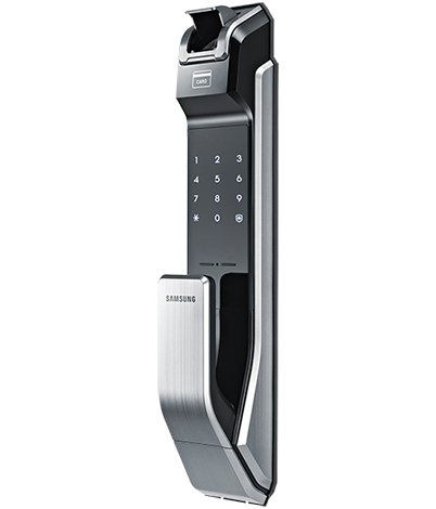 Samsung SMART Push-Pull Handle Digital Door Lock (Fingerprint version) SHS-P718LMK/VK