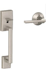 SCHLAGE LOCK FE285 CEN 619 LAT Century Front Entry Handle Latitude Interior Lever (Satin Nickel)