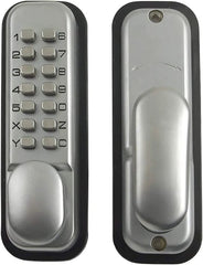 YALE DOOR PUSH BUTTON CHROME LOCK DIGITAL - Kurnia.net